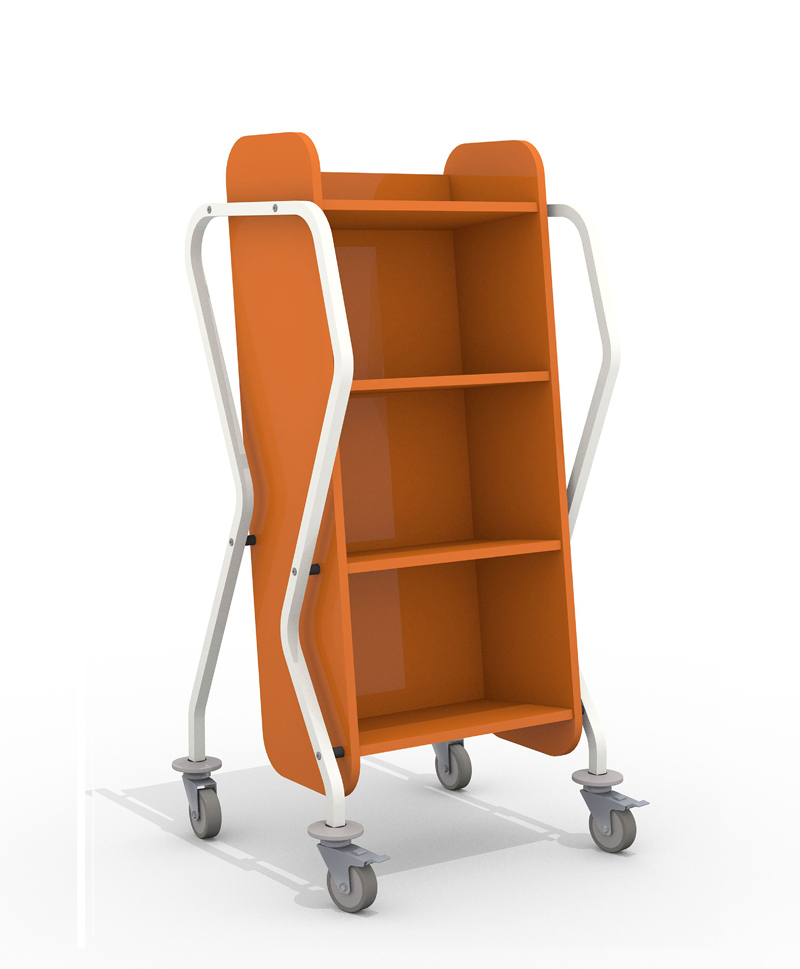 Bücherwagen TWISTER / EcoDesignLibrary Bücherwagen TWISTER / EcoDesignLibrary