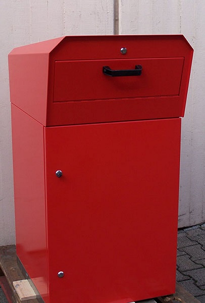 OUTDOOR Medienrückgabe- box / 1 Klappe OUTDOOR Medienrückgabe- box / 1 Klappe