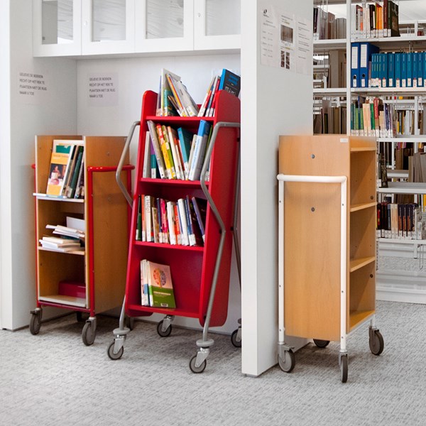 Bücherwagen MAXI-Querläufer Bücherwagen MAXI-Querläufer