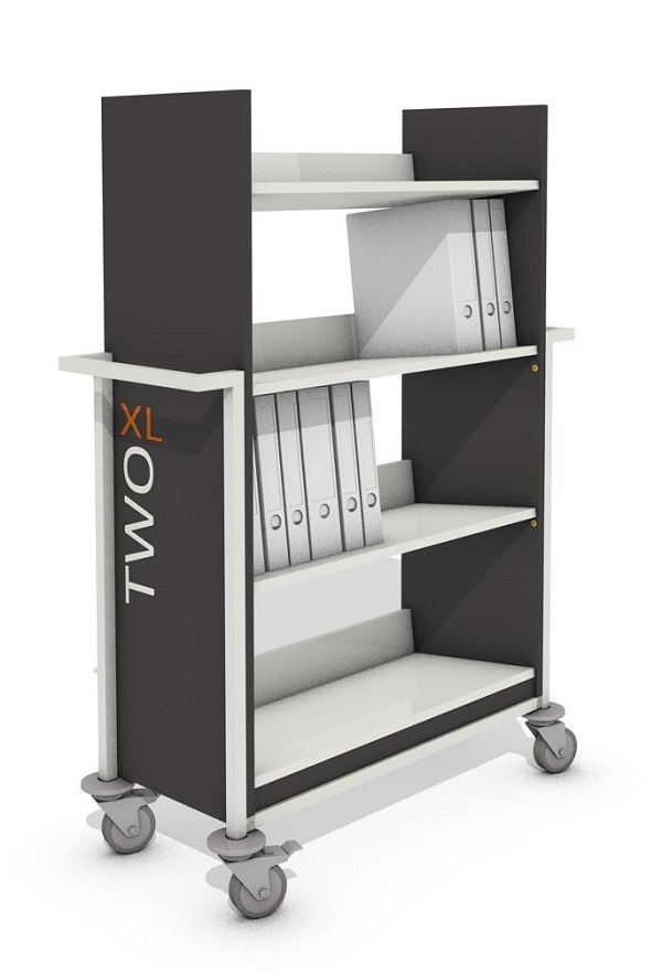 Bücherwagen TWO XL 