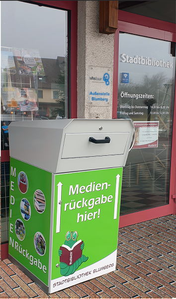 OUTDOOR Medienrückgabe- box / 1 Klappe OUTDOOR Medienrückgabe- box / 1 Klappe