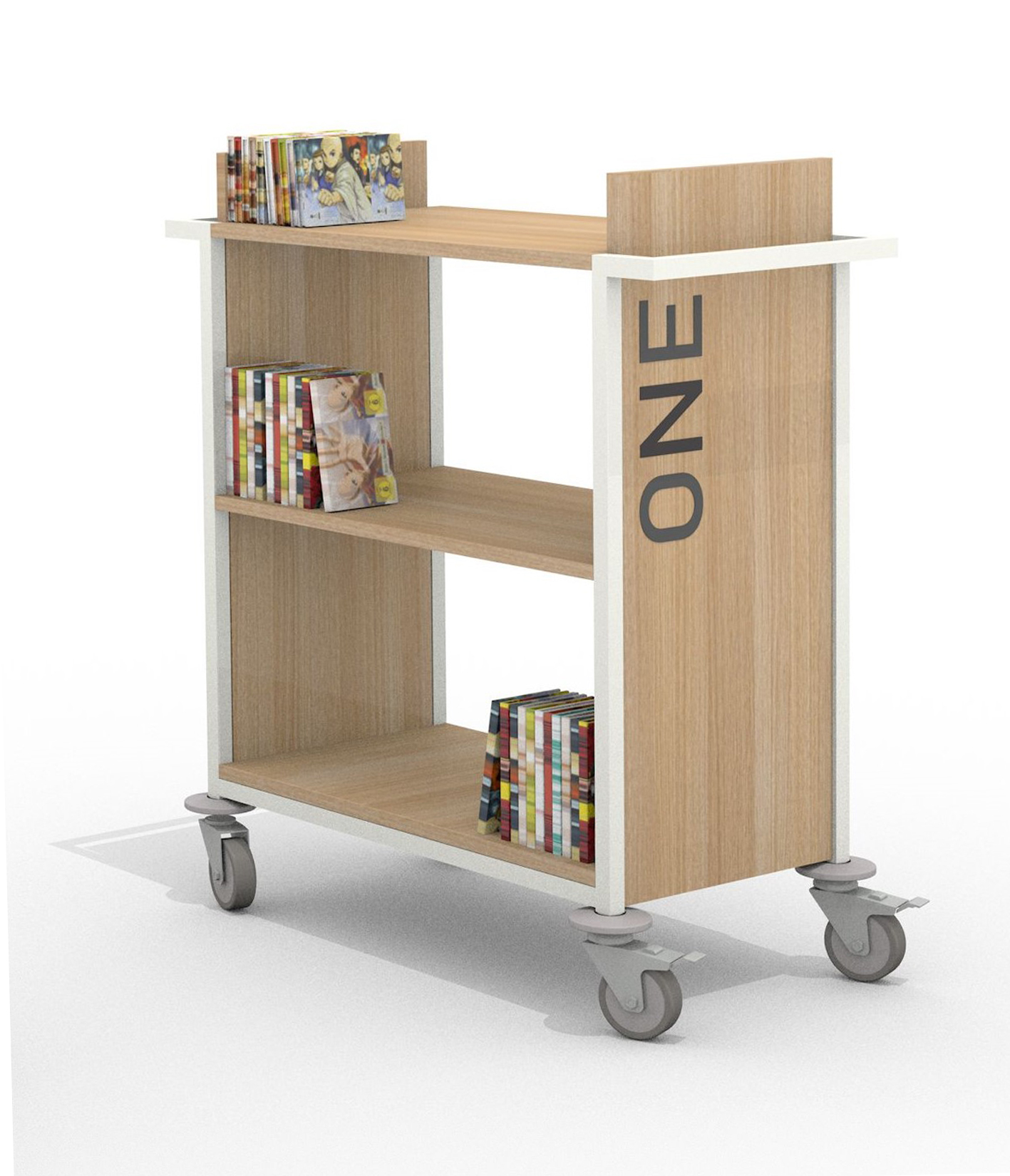 Bücherwagen ONE Bücherwagen ONE