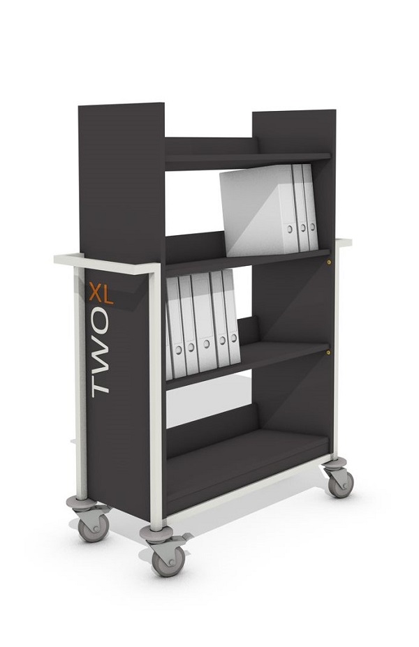 Bücherwagen TWO XL / ECO-Design