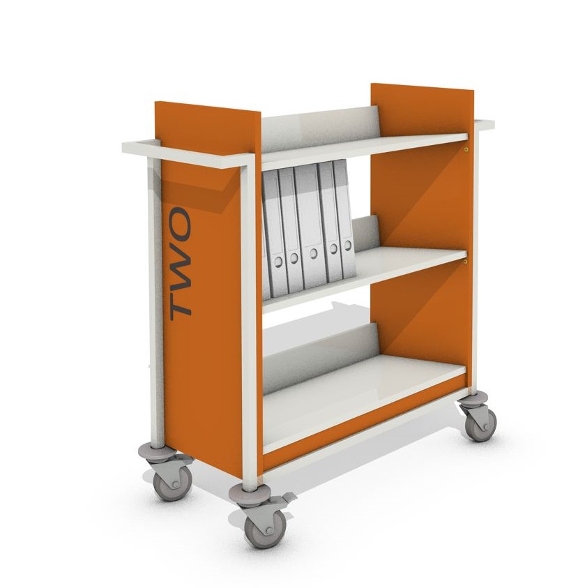 Bücherwagen TWO 