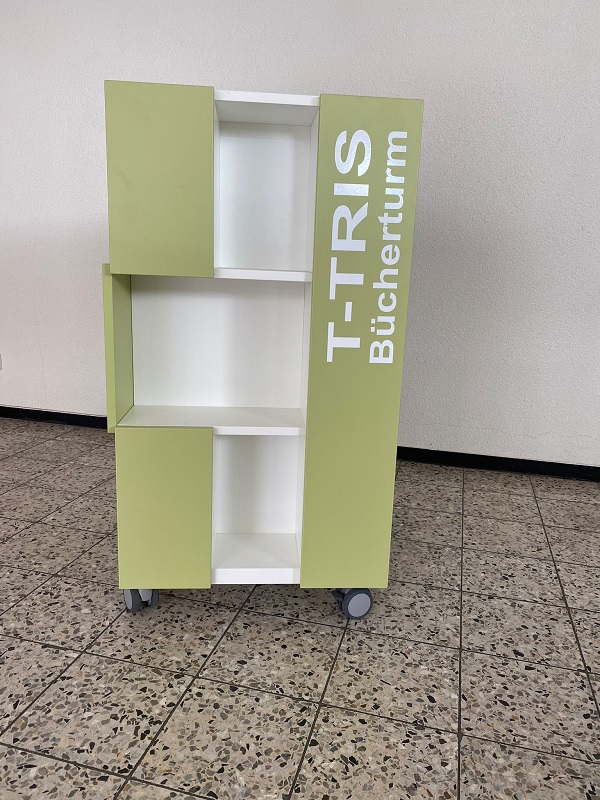 [Ausstellungsstück] Regalturm T-TRIS in Grün / ECO-Design 