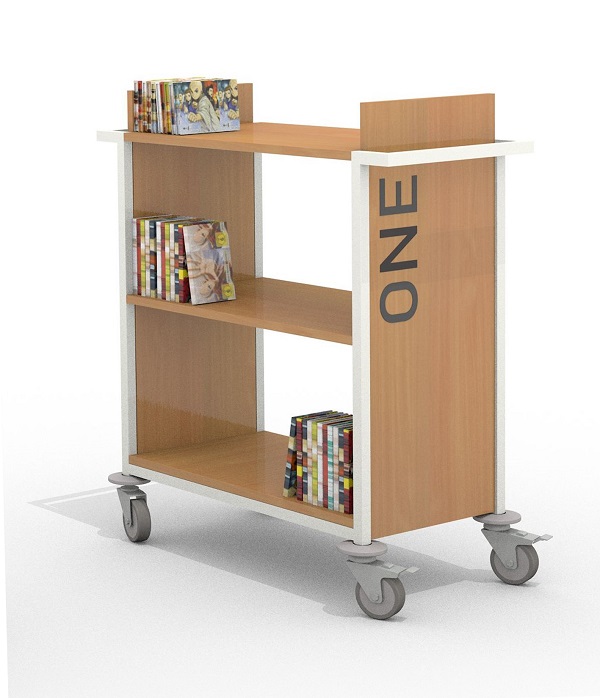 Bücherwagen ONE / EcoDesignLibrary