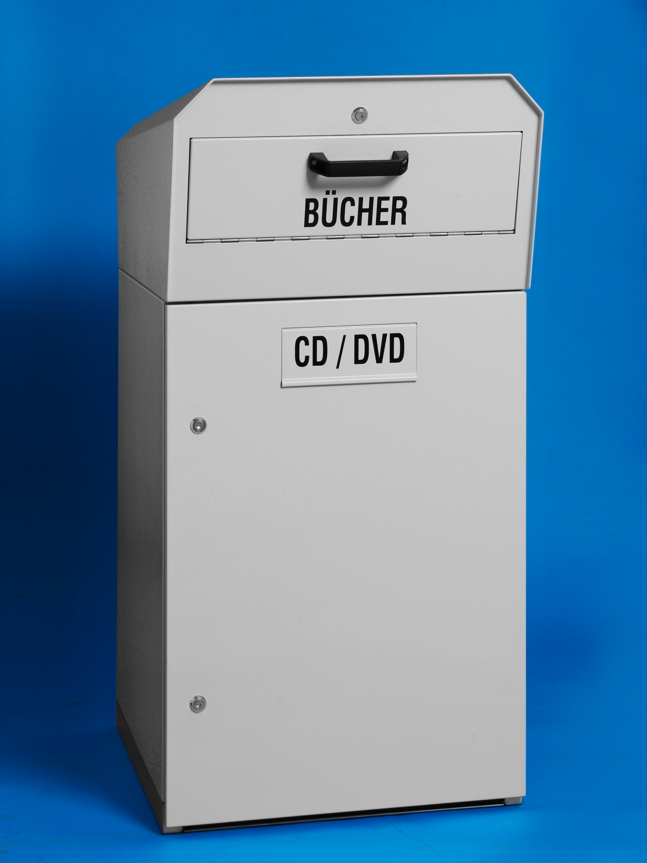 OUTDOOR Medienrückgabebox aus Edelstahl