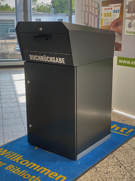 OUTDOOR Medienrückgabebox  / Edelstahl