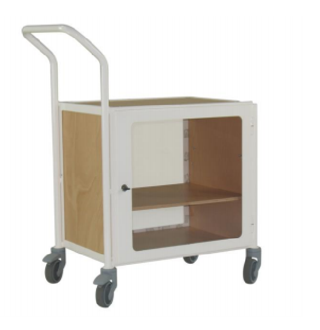 Doktorandenwagen abschließbar