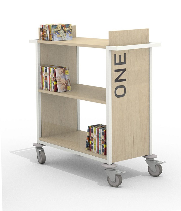 Bücherwagen ONE / EcoDesignLibrary