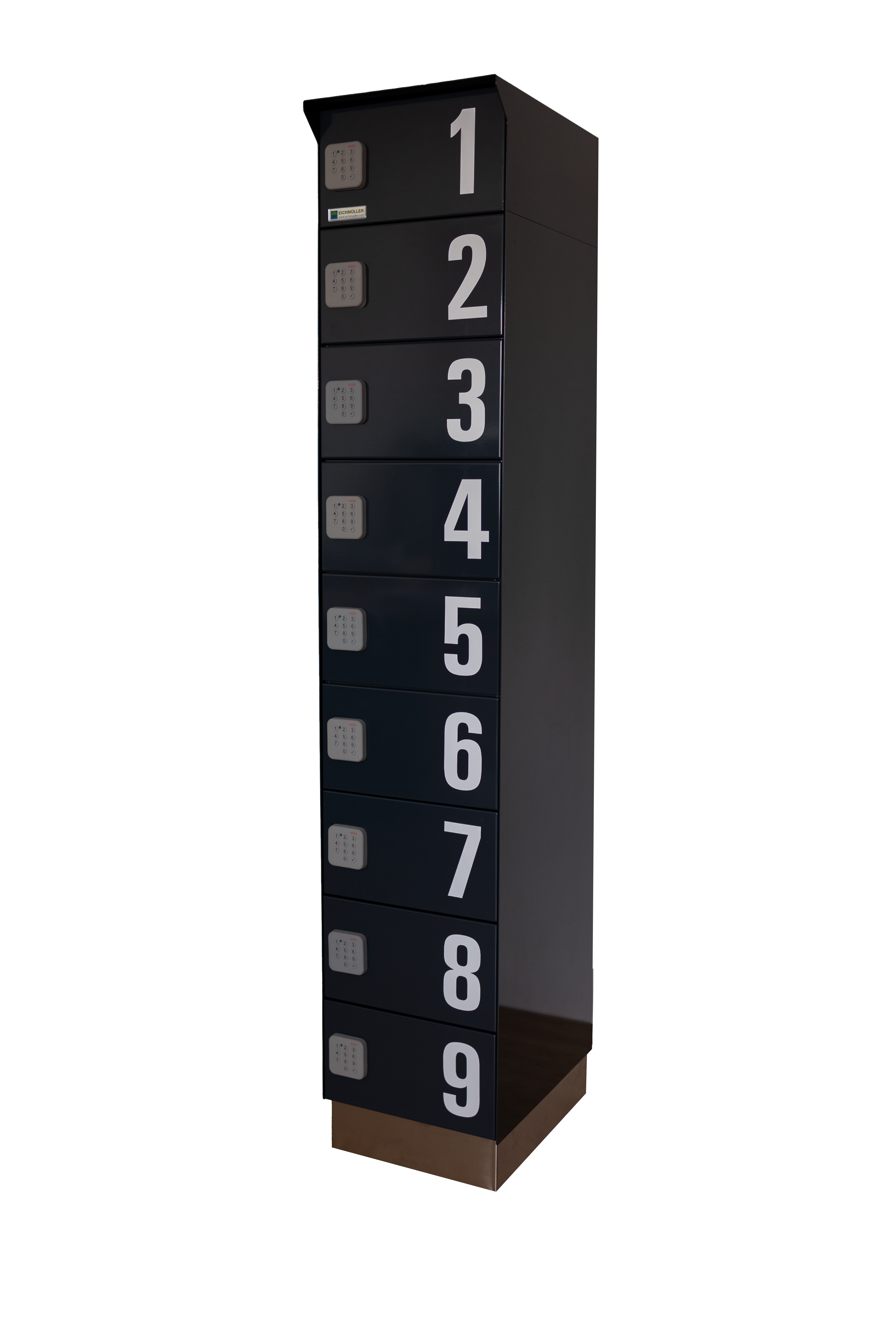 [Prototyp] OUTDOOR Medienabholstation mit 9 Fächer