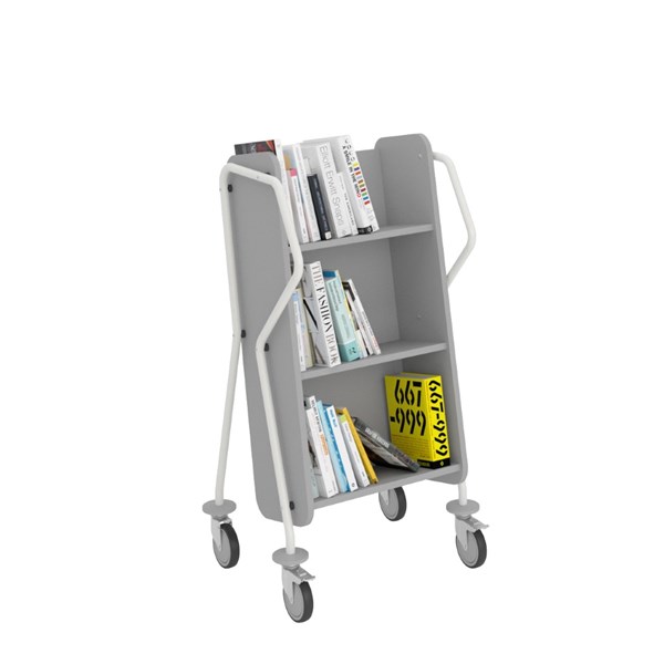 Bücherwagen MINI-Querläufer Bücherwagen MINI-Querläufer