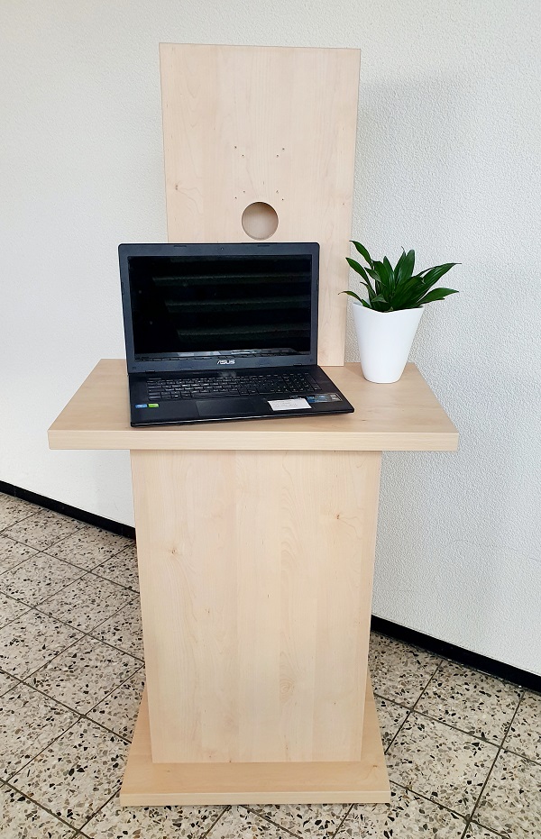 [Ausstellungsstück] TOM Suchstation in Ahorn / EcoDesignLibrary