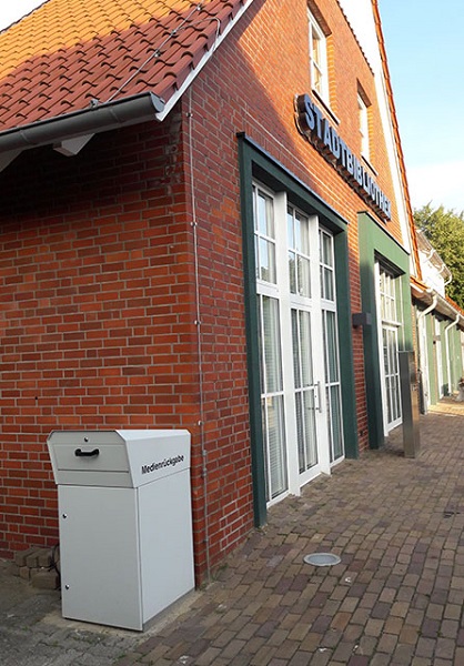 OUTDOOR Medienrückgabe- box / 1 Klappe OUTDOOR Medienrückgabe- box / 1 Klappe