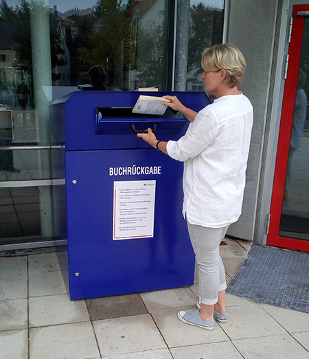 XXL OUTDOOR Medienrückgabebox / Edelstahl